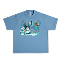 Pebble Blue winter vibes Urban Heavy Tee - AdoDesignShop