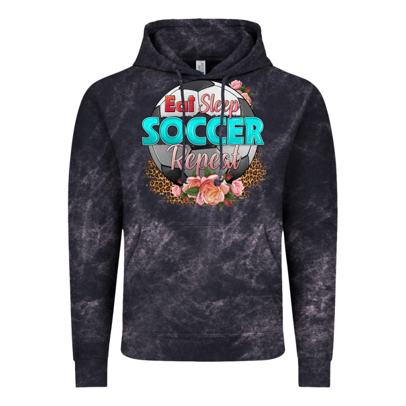 Eat Sleep Soccer Repeat Vintage Hoodie by HRA Design Shop | Teevron