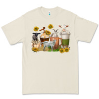 Bone coffee cups goats Premium Tee - texasbilliewilder