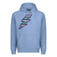 Colony Blue Purple Border Aztec Pattern Lightning Premium Hoodie - Bettercallsaul