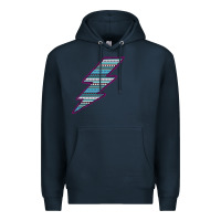 Navy Purple Border Aztec Pattern Lightning Premium Hoodie - Bettercallsaul