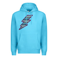 Ocean Blue Purple Border Aztec Pattern Lightning Premium Hoodie - Bettercallsaul