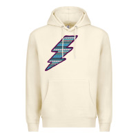 Sandshell Purple Border Aztec Pattern Lightning Premium Hoodie - Bettercallsaul