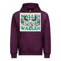 Mauve Wine wallen with bull skull Urban Hoodie - TumblerDesignByShophia