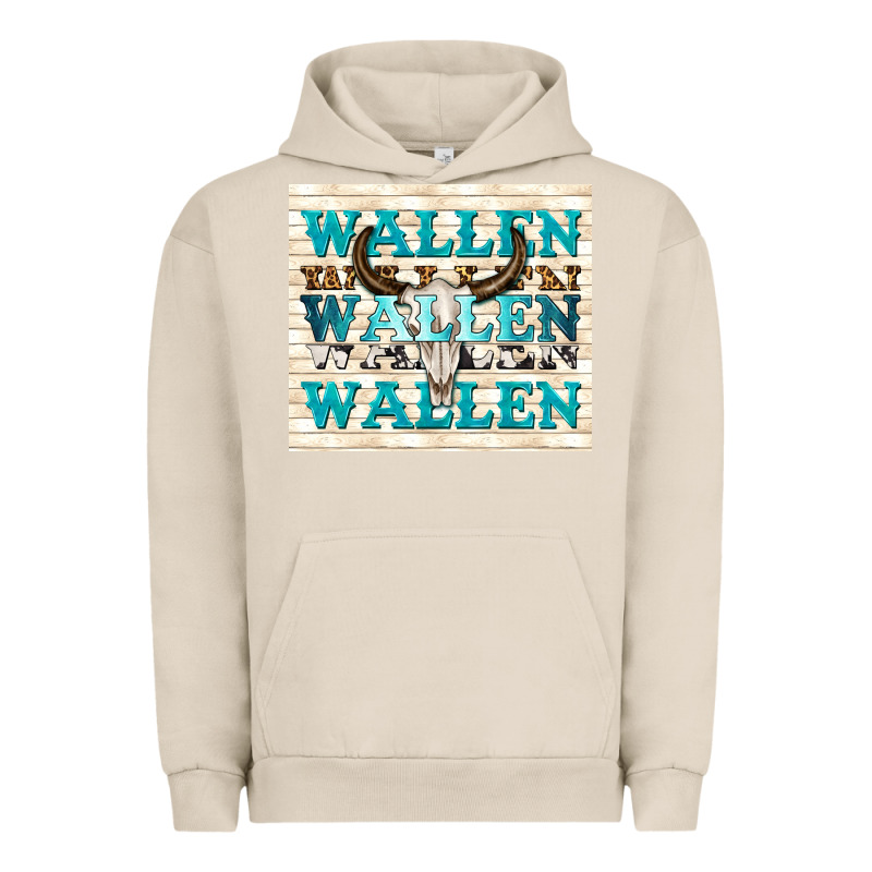 Wallen With Bull Skull Urban Hoodie by TumblerDesignByShophia | Teevron