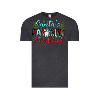 Vintage Black santas favorite dental crew Vintage Tee - JahusDesignShop
