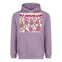 Lavender pink christmas tree cakes Heavyweight Hoodie - MaliasSmallBusiness