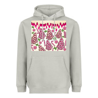 Moon Dust pink christmas tree cakes Heavyweight Hoodie - MaliasSmallBusiness