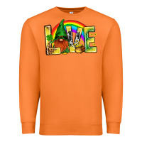 Carrot St. Patricks Love With Gnome Premium Sweatshirt - BundleAndBundleShop