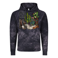 Cloud Black west wild Vintage Hoodie - SublimationCraftShop