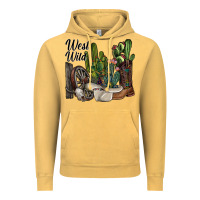 Vintage Mustard west wild Vintage Hoodie - SublimationCraftShop