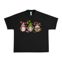Black pink christmas gnomies Urban Heavy Tee - AdoDesignShop