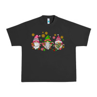 Pigment Black pink christmas gnomies Urban Heavy Tee - AdoDesignShop