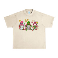 Sandshell pink christmas gnomies Urban Heavy Tee - AdoDesignShop