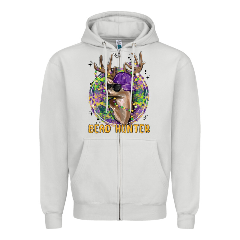 Bead Hunter Zipper Hoodie by MaliasSmallBusiness | Teevron