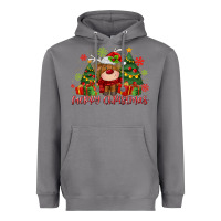Storm merry christmas reindeer Heavyweight Hoodie - MaliasSmallBusiness