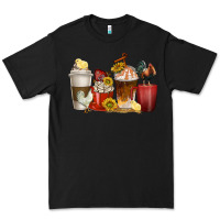Black coffee cups rooster Premium Tee - texasbilliewilder