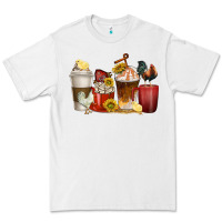 White coffee cups rooster Premium Tee - texasbilliewilder