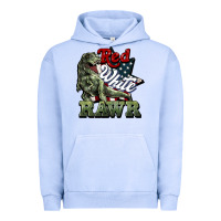 Pigment Grape Ice Red white rawr 4th of july Urban Hoodie - HowdyJamesFarm