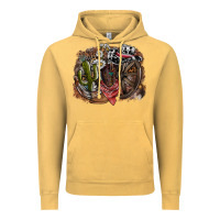 Vintage Mustard western Vintage Hoodie - SublimationCraftShop