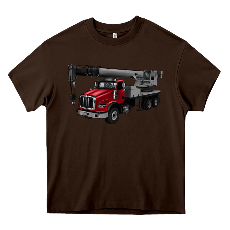 Crane Truck Heavy Core Tee by Artiststas | Teevron