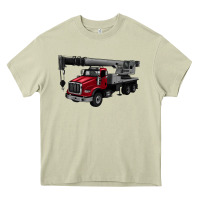 Mossy crane truck Heavy Core Tee - Artiststas