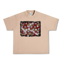 Burro christmas snow crystals background Urban Heavy Tee - BundleAndBundleShop