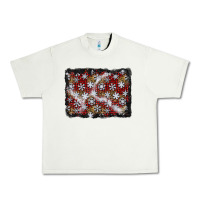 Pistachio christmas snow crystals background Urban Heavy Tee - BundleAndBundleShop