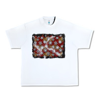 White christmas snow crystals background Urban Heavy Tee - BundleAndBundleShop