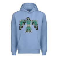 Colony Blue Cowhide Aztec Thunderbird Premium Hoodie - Bettercallsaul