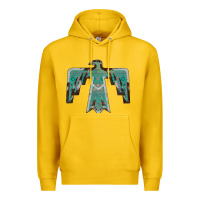 Lemon Cowhide Aztec Thunderbird Premium Hoodie - Bettercallsaul