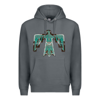 Rock Cowhide Aztec Thunderbird Premium Hoodie - Bettercallsaul