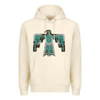 Sandshell Cowhide Aztec Thunderbird Premium Hoodie - Bettercallsaul