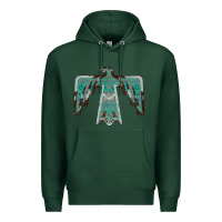 Sports Green Cowhide Aztec Thunderbird Premium Hoodie - Bettercallsaul