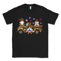 Black camouflage gnomes american flag star truck Classic Tee - Artiststas