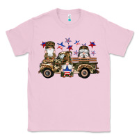 Bubblegum Pink camouflage gnomes american flag star truck Classic Tee - Artiststas