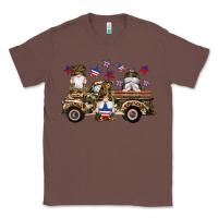 Chestnut camouflage gnomes american flag star truck Classic Tee - Artiststas
