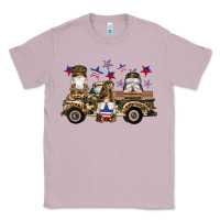 Lilac camouflage gnomes american flag star truck Classic Tee - Artiststas