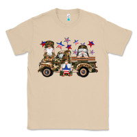 Mushroom camouflage gnomes american flag star truck Classic Tee - Artiststas