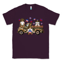 Plum camouflage gnomes american flag star truck Classic Tee - Artiststas