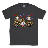 Camouflage Gnomes American Flag Star Truck Classic Tee | Teevron