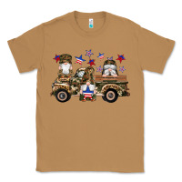 Toasted Coconut camouflage gnomes american flag star truck Classic Tee - Artiststas