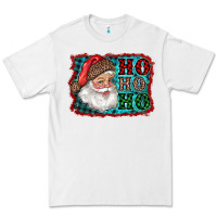White Santa Ho Ho Ho Premium Tee - RanaPortraitStore