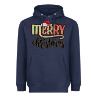 Navy merry christmas Heavyweight Hoodie - MaliasSmallBusiness