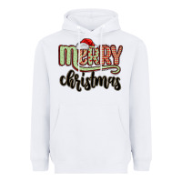White merry christmas Heavyweight Hoodie - MaliasSmallBusiness
