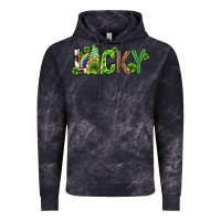 Cloud Black Love horseshoe St. Patrick's Day Vintage Hoodie - Neo Western