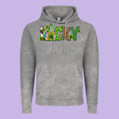Love Horseshoe St. Patrick's Day Vintage Hoodie Designed By Neo Western