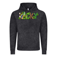 Vintage Black Love horseshoe St. Patrick's Day Vintage Hoodie - Neo Western