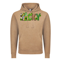 Vintage Coffee Love horseshoe St. Patrick's Day Vintage Hoodie - Neo Western