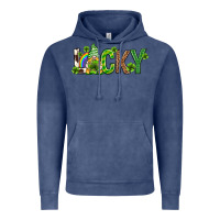 Vintage Denim Love horseshoe St. Patrick's Day Vintage Hoodie - Neo Western